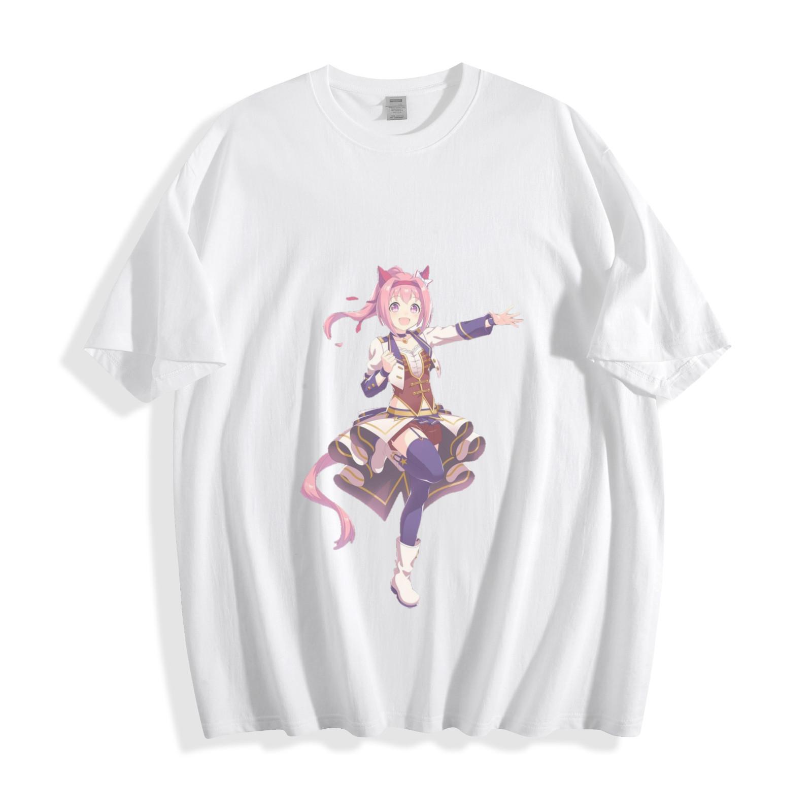 Uraraka no Ura Umamusume T-Shirt Mens Womens Tees Top - Spirited Chibi Dance Design Unisex Tee 2XL