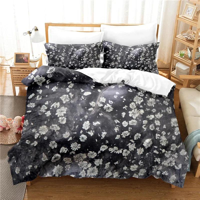

3D Print Plum Blosom Bedclothes Include Soft with Soft Fabric Duvet Cover + Pilowcases High Quality Super Soft Comfortable Coton Beding Set Quen 100*200cm Single