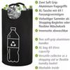 82L Empty Bottle Storage Basket Folding Kitchen Wastewater Bottle Collector Bag With Aluminum Handle Large Capacity Bin
