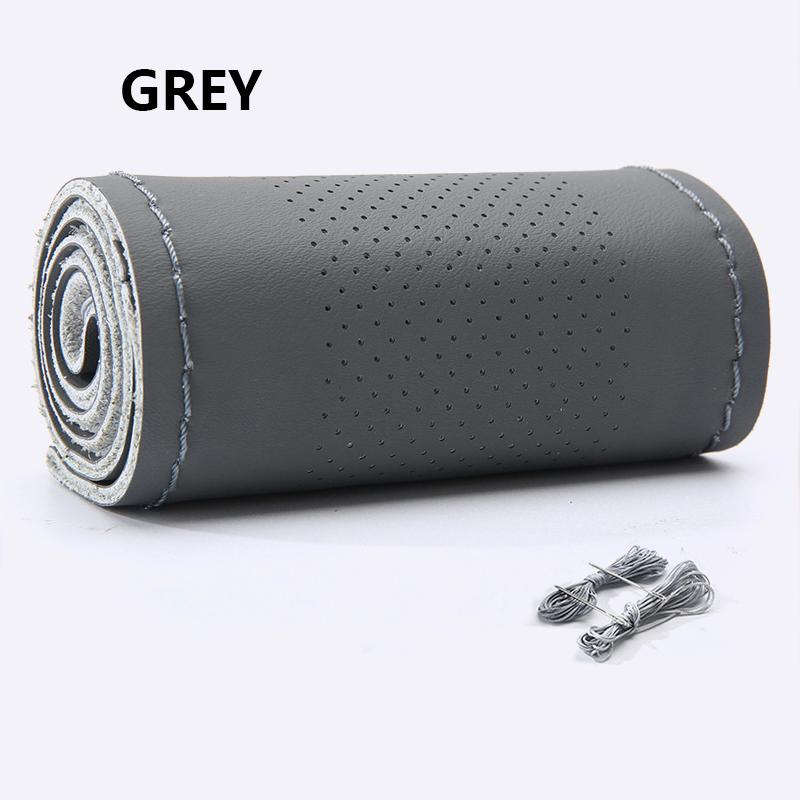 Anti-Slip Car Steering Wheel Braid Cover Hand-Sewn Car Steering Wheel Covers Are Suitable For 90% of the Models On The Market