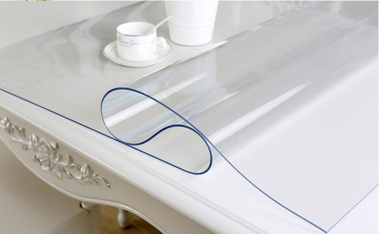 Protective Mat, Chair Pad, Mouse Pad, Table Pad, Floor Pad, Transparent 90x120