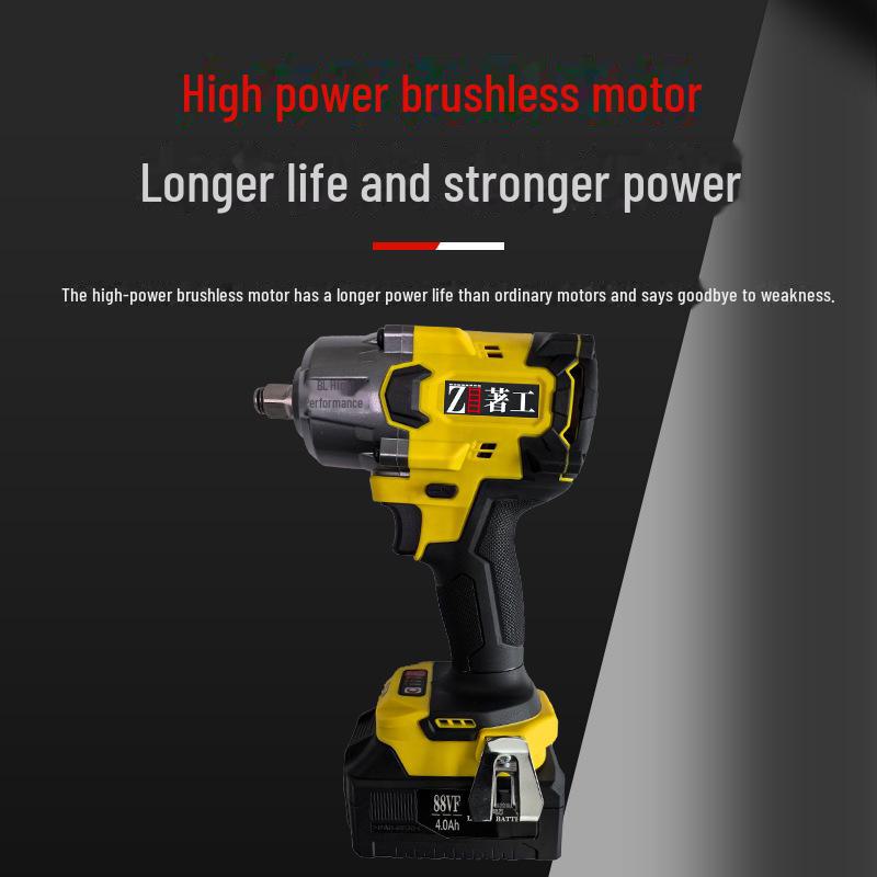 Makita High-Performance Brushless Lithium Battery Impact Wrench