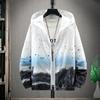 Men's Ultra-Thin Gradient Reflective Sun Protection Jacket - European & American Summer Style