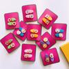 2ks Kawaii Summer Akrylová pryskyřice Jehlice do vlasů Kreslený Candy Color Sponky do vlasů Barrettes Pokrývka hlavy Dívčí Dětské Vlasové doplňky