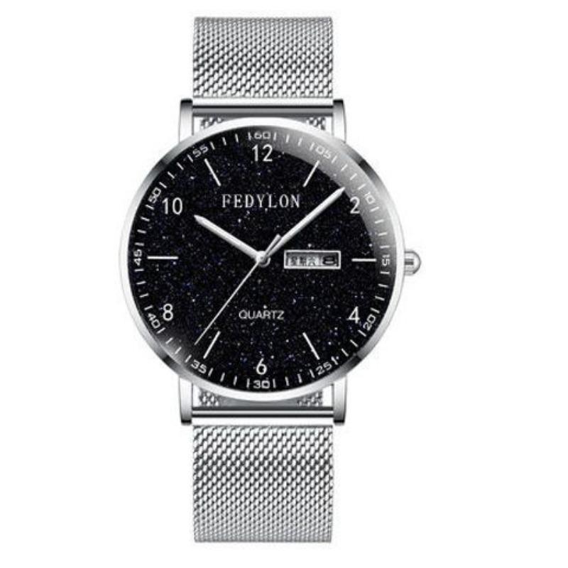 Teenager Watch Men's High School Students Trendy Mechanical Watch Junior High School Students Quartz Waterproof Electronic Watch