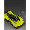 1/24 Aston Martin Valkyrie Spider Supercar Alloy Car Model Sound and Light Pull Back Children's Toy Collectibles Birthday Gift