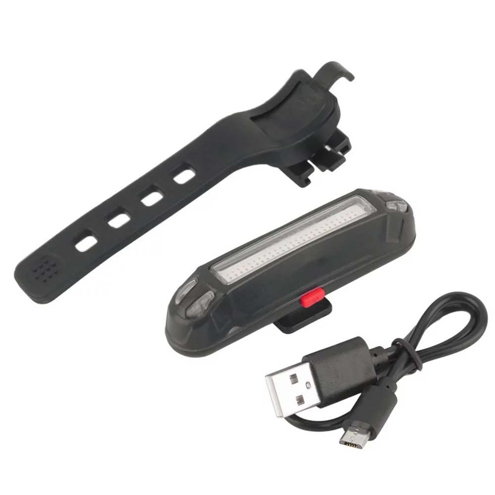 Light Head Lamp USB Rechargeable Bicycle Lights Bike Taillight Bicycle Rear Light Cycling Taillight