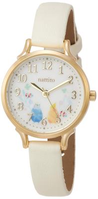 [Fieldwork] Watch Fieldwork Analog Syrup Leather Strap GY006-1 Women's White