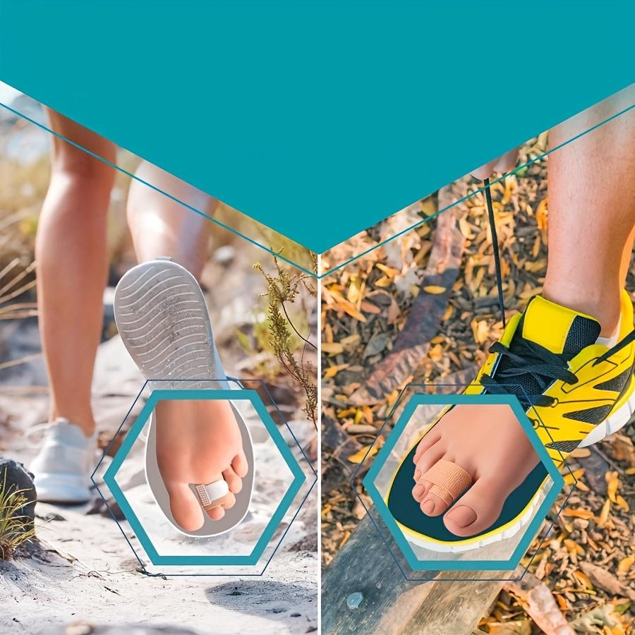 [4pcs Toe Support] 4pcs Adjustable Polyester Toe Support Braces | Reusable Fracture Straps for Hammer, Crooked & Overlapping Toes, Comfortable Fit