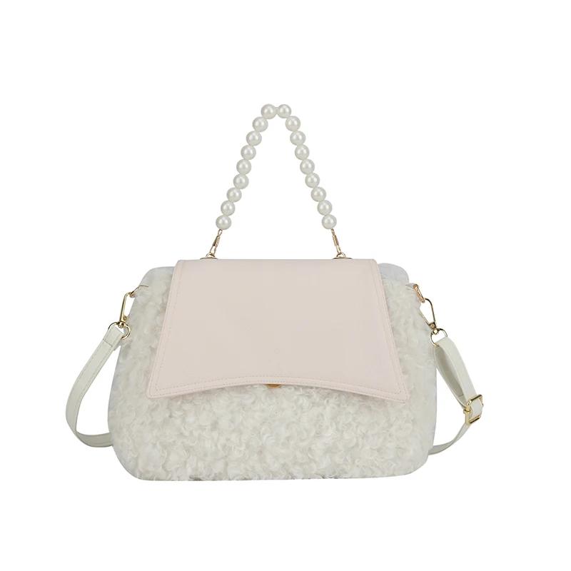 Contrasting Colors Crossbody Bags for Women Zipper Interior Pocket Flap Bags High Quality Fashion