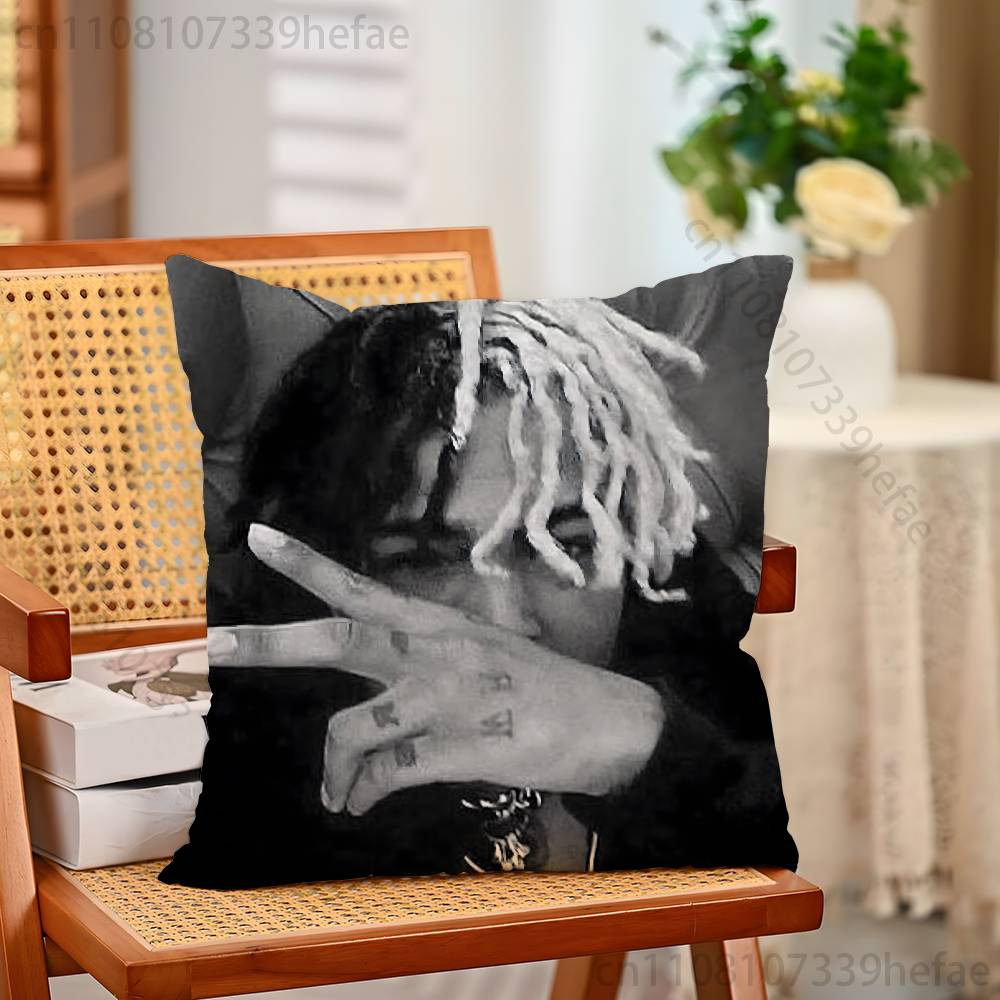Rapper XXxxtentacion Throw Pillow Case For 45x45cm55x55cm30x30cm For Home Bedroom Decoration And Protector