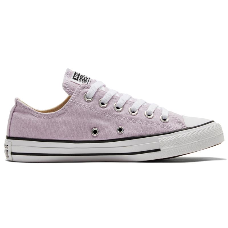Converse Chuck Taylor All Star Trendy Low-Top Canvas Unisex Light Purple