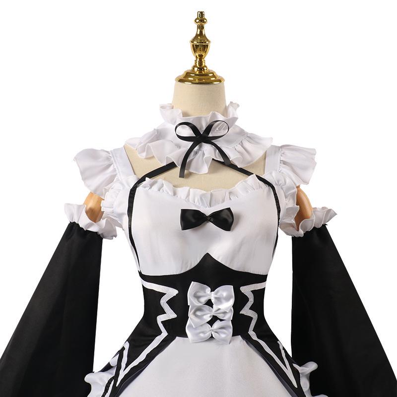 Rem & Ram Anime-Inspired Maid Cosplay Outfit