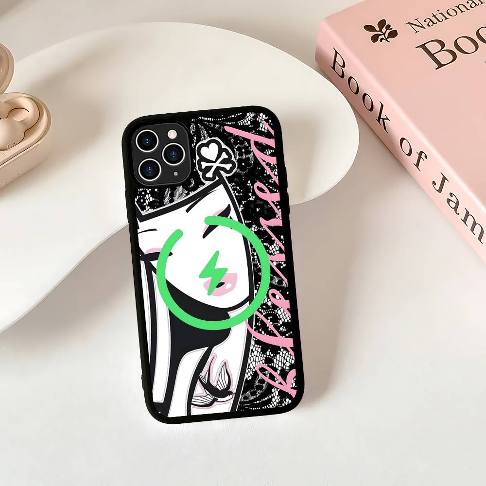 Character T-tokidoki For Magsafe Magnetic Phone Case Wireless PC+TPU For IPhone 11 12 13 14 15 16 17 Pro Max Plus