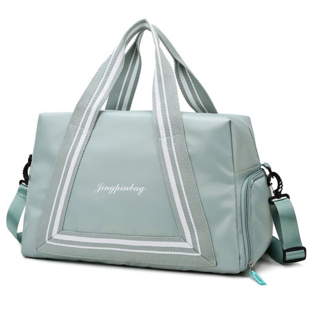 

Large capacity wet and dry separation yoga fitness bag short business trip luggage new travel bag large зелений