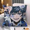 Blue Exorcist Cushion Cover Pillowcase Upholstery Sofa Throw Pillow Home Decor Pillowcas