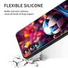 Moderne fodbold cool Til Samsung Galaxy S26 S25 S24 S23 S22 S21 S20 Ultra Plus FE 5G Sort Blød TPU Telefoncover