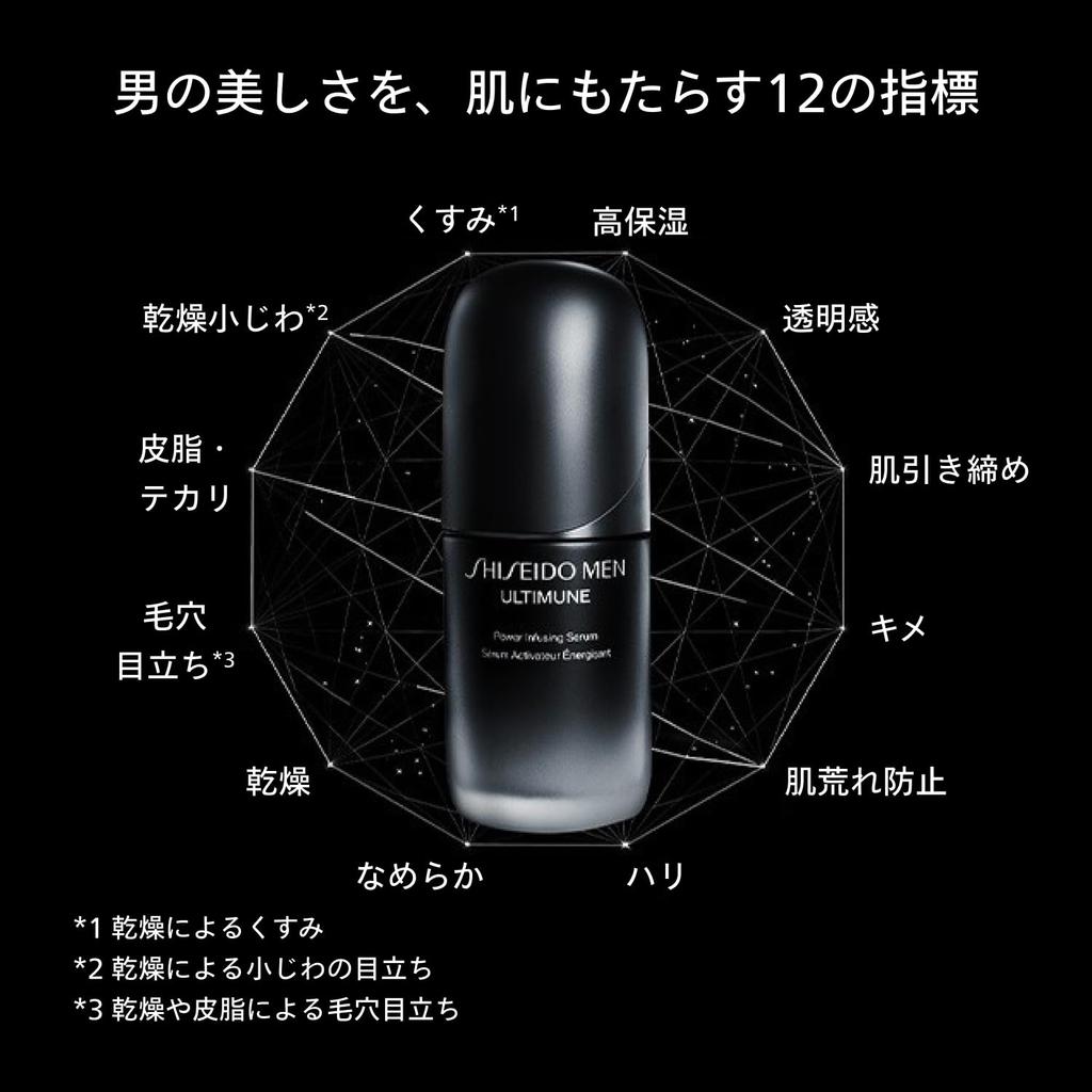 SHISEIDO MEN Ultimune Powerizing Serum 30ml - Anti-Aging for Men