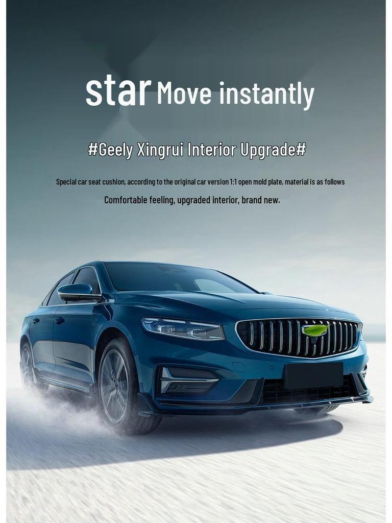 Xingrui Universal Leder Autositzbezug - Vier Jahreszeiten, Vollumfassend, Fünfsitziges Kissen.