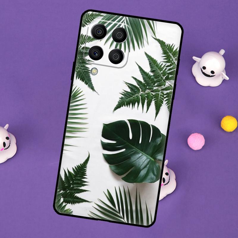 

Чехол Monstera Leaves Palm Tree Flowers для Samsung Galaxy M20 M30s M33 M13 M23 M53 M15 M55 M31 M51 M14 M34 M54 M32 M52 Samsung M11