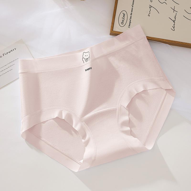 Plus Size Women's New Cotton Anti Bacterial Traceless Triangle Panties