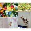 New 12pcs 3D Double Layer Butterflies Wall Stickers Living Room Decor Wedding Kids Room Decoration DIY Wall Art Magnet Stickers