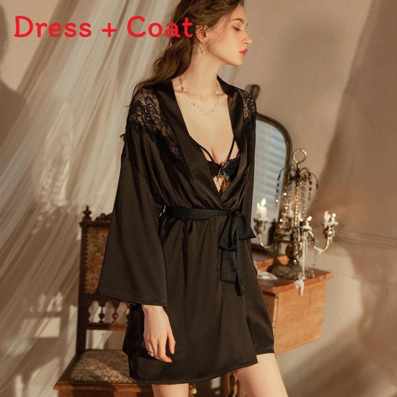 Moon Cat Lace Underwear With Cotton Padded Silk Strap For Sensual Sleepwear Women