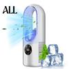 90 Degree Rotation Fan Bladeless Tower Fan, Oscillating Air Cooler with 8 Speeds, 9H Timer, USB Portable Cooling Desk Spray for Home Office,