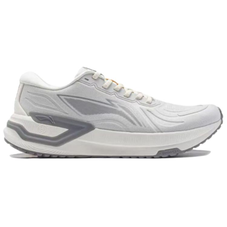 Li Ning YueYing 3.0 Abrasion Resistant Breathable Low top Running Shoes Men's Gray White ARHU003-1