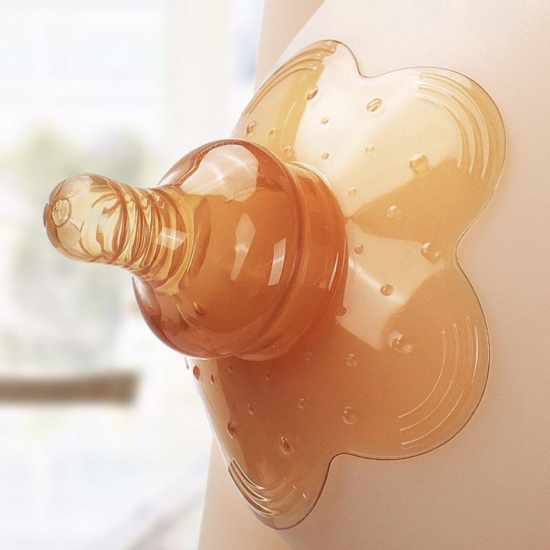 Silicone Anti-Bite Nipple Shields for Breastfeeding and Weaning - Soft Large Size