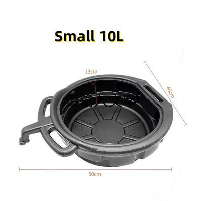10L 15L Plastic Oil Drain Pan Wast Engine Oil Collector Tank Gearbox Oil Trip Tray For Repair Car Fuel Fluid Change Tools