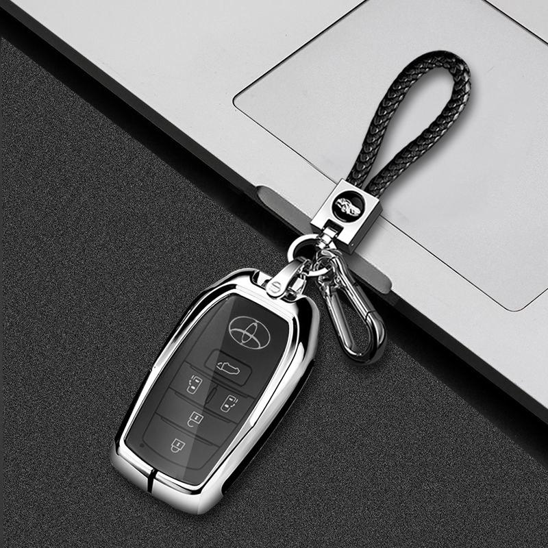 Toyota Sienna 5-Button Key Fob Metal Protective Case for Men