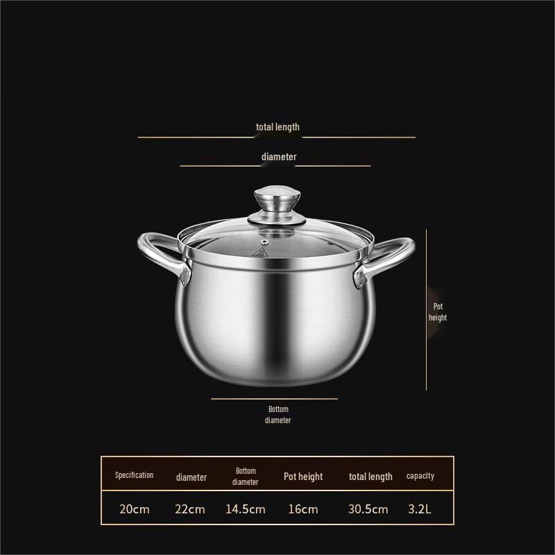 TLXT 316 Stainless Steel Steamer Pot