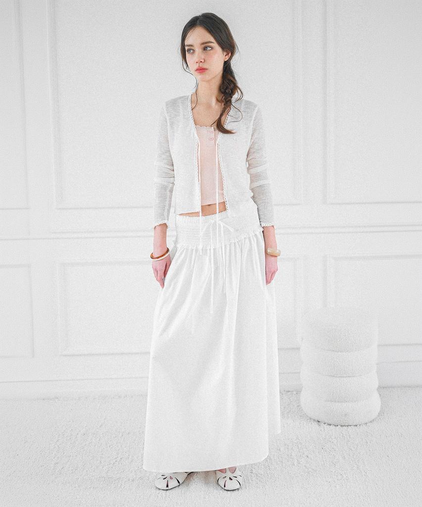 Koolkitten Lace Tie Front Sheer Cardigan 4 Colors