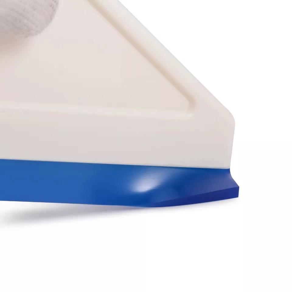 4pcs  Vinyl Car Cleaner Snow Water Wiper Blade Rubber Squeegee Car Wrap/Tint Tools Window Car Wash Cleaning Tool Scraper