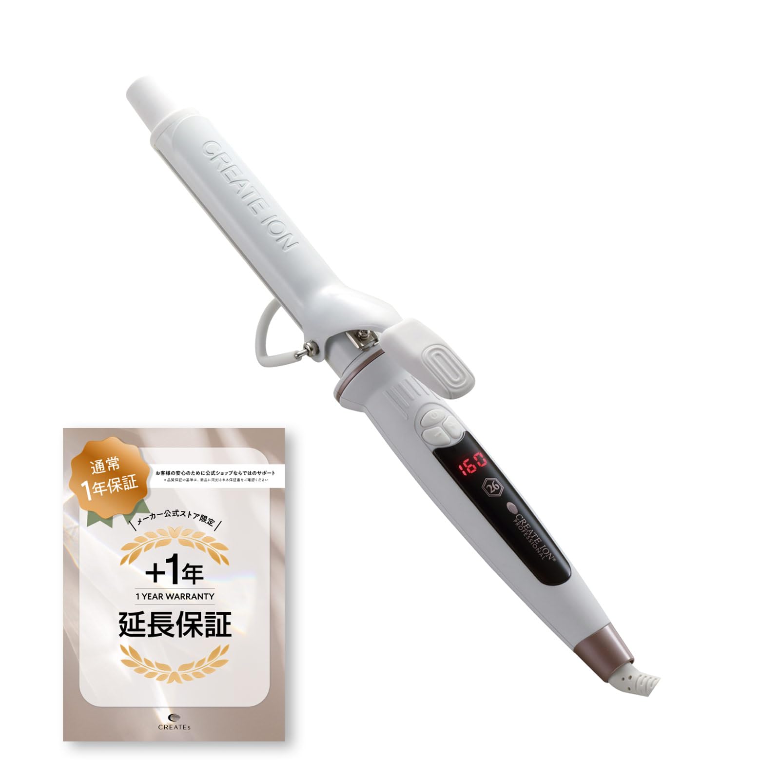 

магазин 1 год расширенный Ion Elemea Curl 26 мм Для использования за границей Свободные локоны Корейский стиль Бережно к волосам Новая модельОфициальный + гарантияСоздать белый