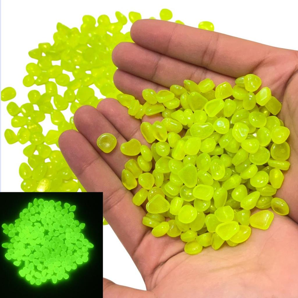 5-8mm Luminous Pebbles: Fluorescent Cobblestones for Garden, Aquarium, and Landscaping