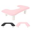 U Shaped Manicure Hand Rest Height Adjustatle Nail Arm Rest Stand Hand Rest Pillow for Nail Salon