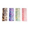 Color Acetic Acid Comb Marble Plate Comb Hair Comb High Grade Acetic Acid Plate Large Tooth Comb Square Comb