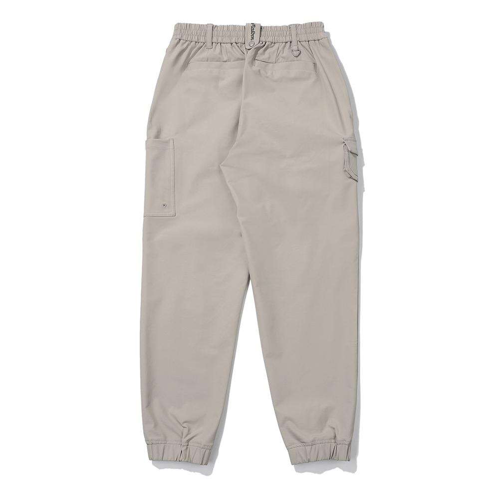 MALBON GOLF Basic Jogger Pants Greysh Beige (Woman)