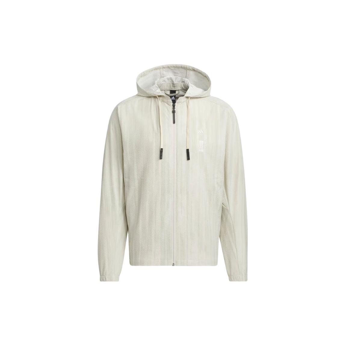 adidas Wuji Seersucker Woven Jacket Asia Sizing  White  Men s IW1513 XL