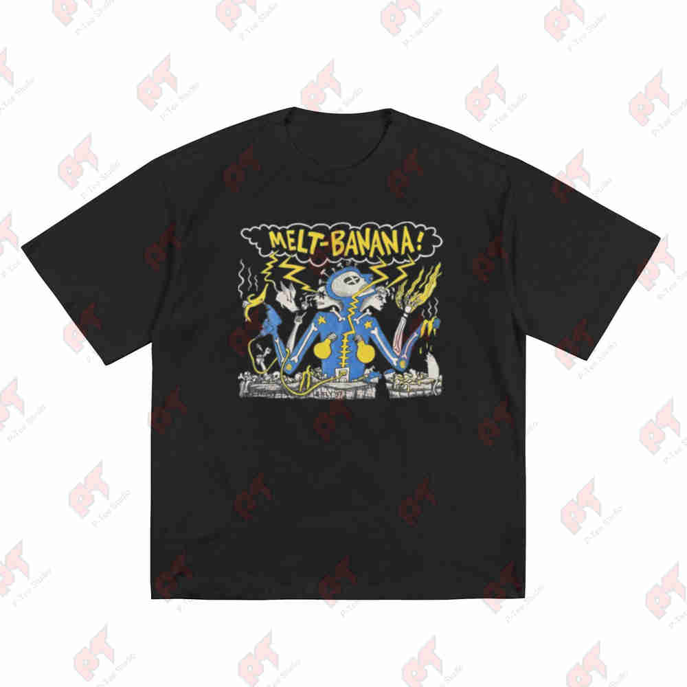 Melt Banana 1997 Eleventh Short Sleeve Tee 100% Cotton T-Shirt
