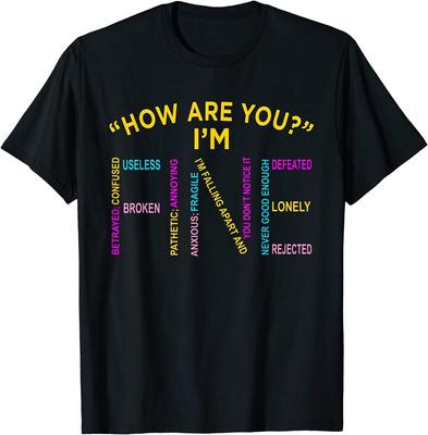 I'm F Ne Tal Health Awareness Supporter Great Unisex T-shirt