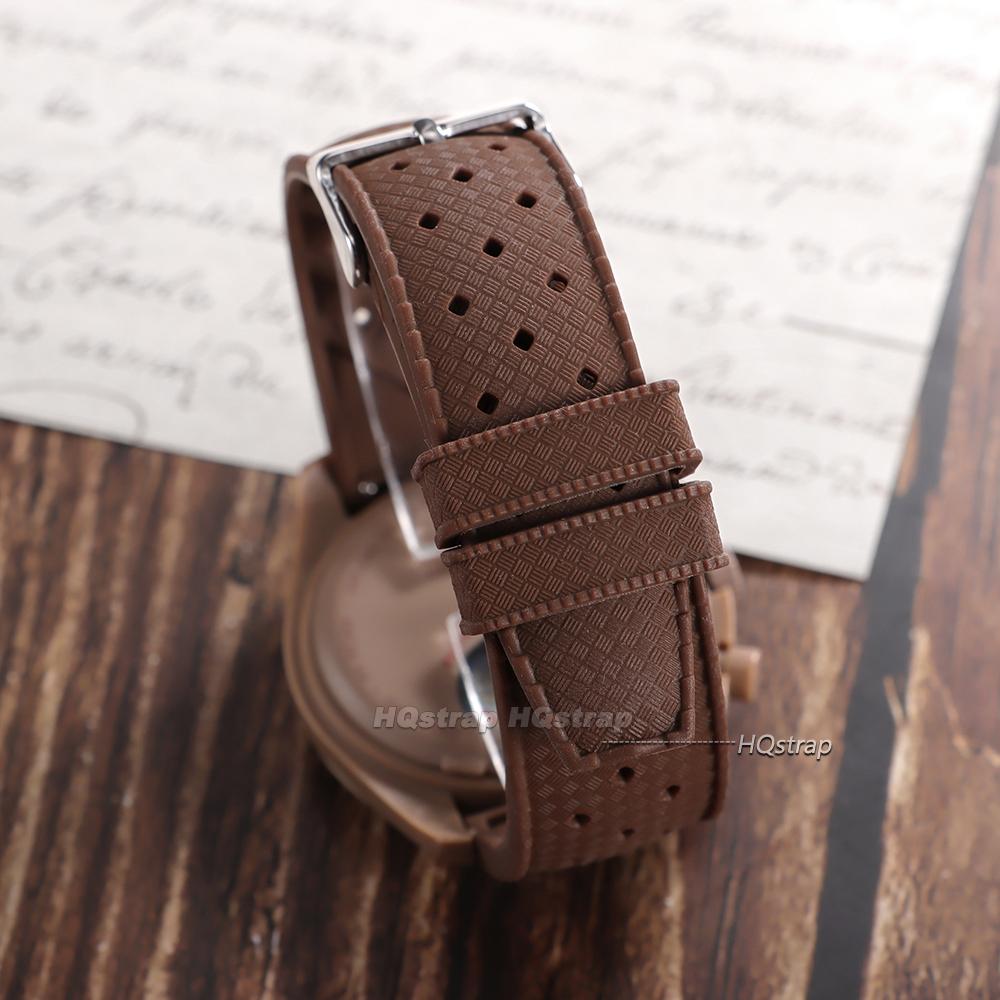 Tropical Silicone Watch Band Quick Release WatchBand 20mm 22mm Rubber Tropic Strap for Smart Watch Waterproof Muti-Color Belt