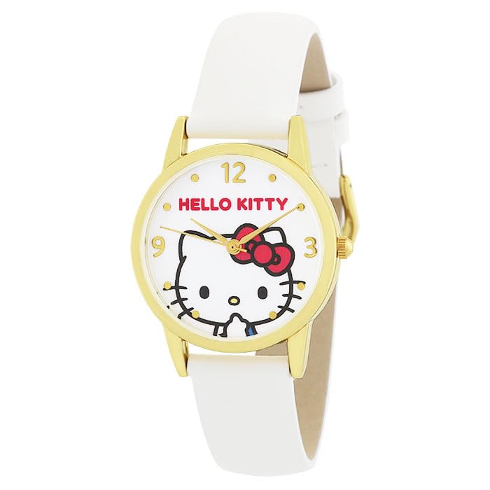 Sanrio Sanrio MADE IN JAPAN Hello Kitty Watch White J-Axis JR4D0001-KTW Women's