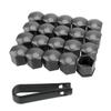 20 Pcs Screw Cover Anti-rust Bolt Rims Exterior Decoration Special Socket Protection Dust Proof 17mm Car Wheel Nut Caps Auto Hub