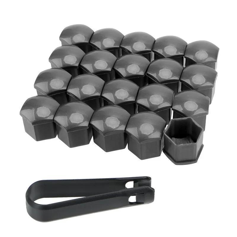 20 Pcs Screw Cover Anti-rust Bolt Rims Exterior Decoration Special Socket Protection Dust Proof 17mm Car Wheel Nut Caps Auto Hub