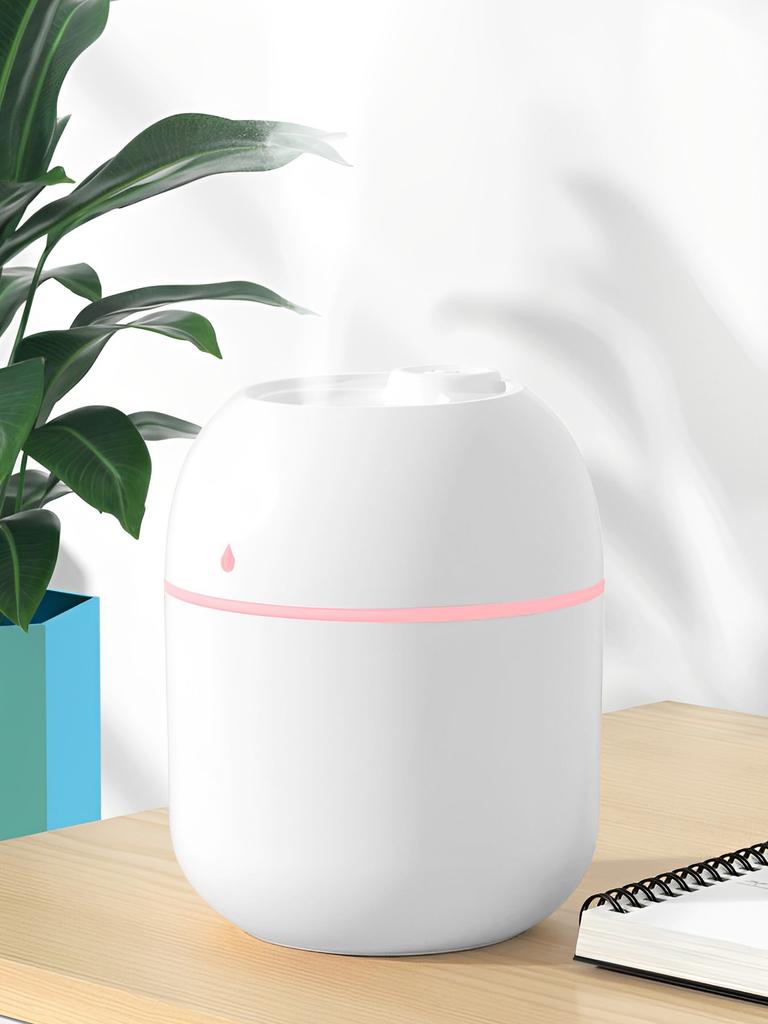 1PC Mini Portable Aromatherapy Humidifier Aromatherapy Cool Mist Diffuser Colored Light Auto-off Sleep Atmosphere Night Light