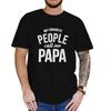 Men's New Fashion Casual Tops Tee My Favorite People Call Me Papa Family Love Fathers Day T-Shirt Hip Hop Streetwear Clothes