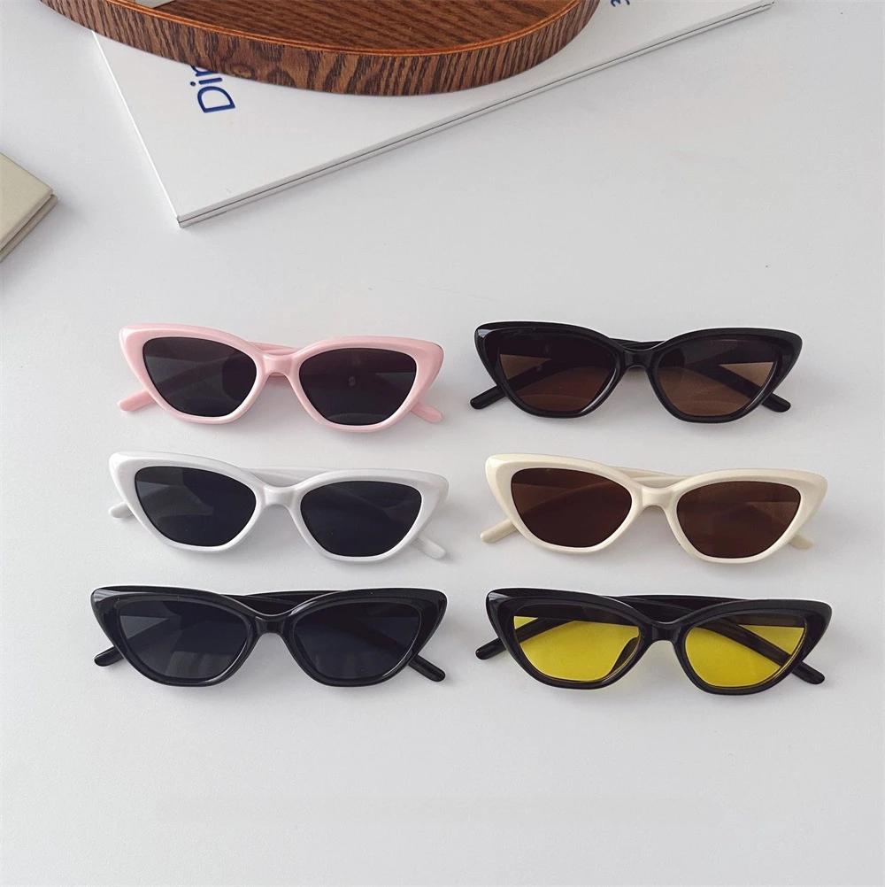 Fashion Children Cat's Eye Sunglasse Brand Designer Retro Boys Girls Eyeglasses Cute Baby Shade Eyewear Kids Gafas De Sol